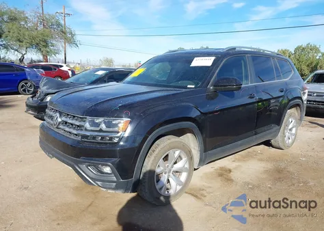 2019 Volkswagen Atlas 2.0T Se из США, поврежденный, VIN 1V2DP2CA9KC573556